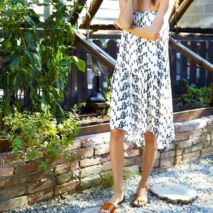 Velvet by Graham and Spencer Eyelet Strapless Dress